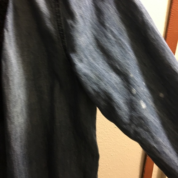 Free people chambray pintuck button down - Picture 5 of 7